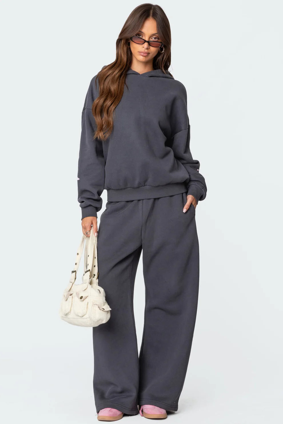 Viral Bow Hoodie Sweat Set - Inventifyco