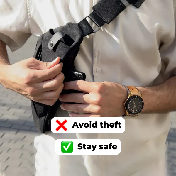 FlexR Sling Bag | Makes Your Valuable Safe and Secure 🛡️ - Inventifyco