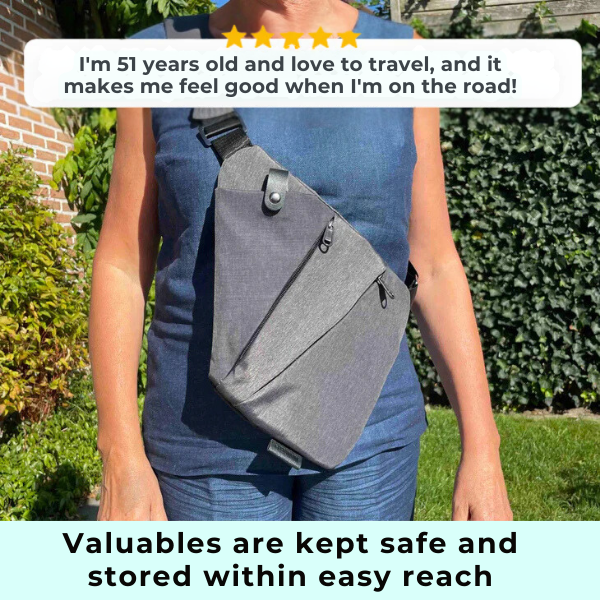 FlexR Sling Bag | Makes Your Valuable Safe and Secure 🛡️ - Inventifyco
