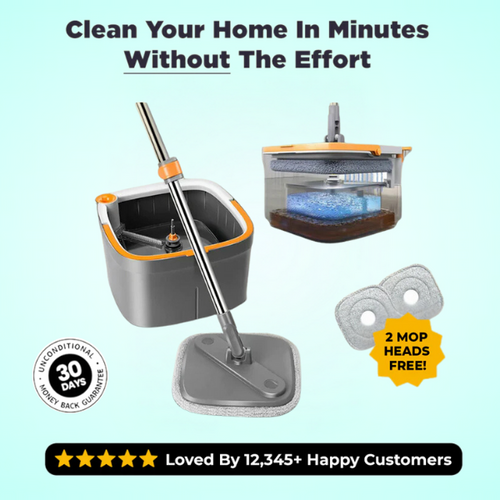 EasySpin™ Mop | Revolutionize Your Home Floors 🔄 - Inventifyco