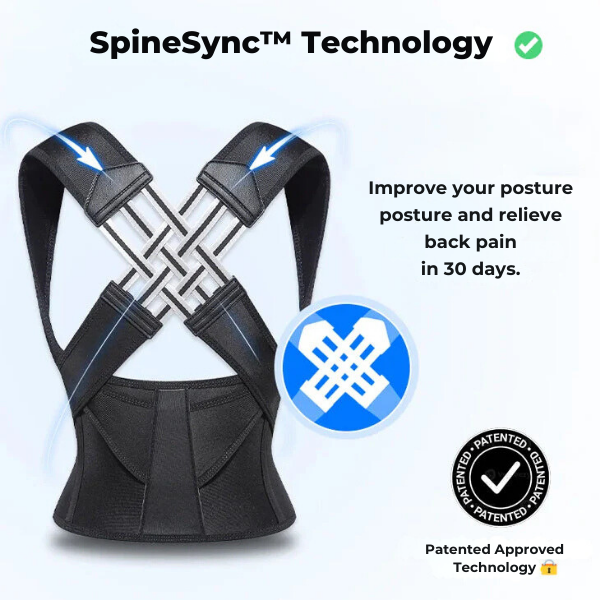SpineAlign™ Posture Corrector | Instant Posture Correction - Inventifyco
