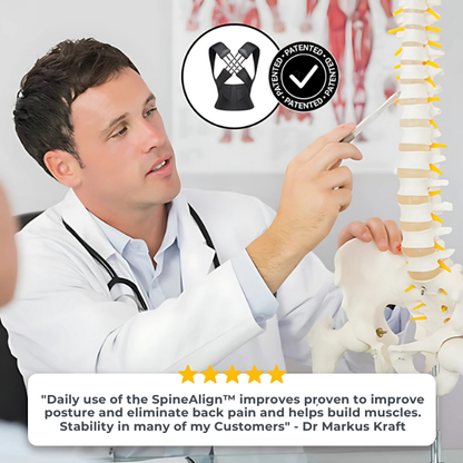 SpineAlign™ Posture Corrector | Instant Posture Correction - Inventifyco