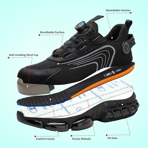 SafeStep™ Work Boots | Built for Performance & Style - Inventifyco
