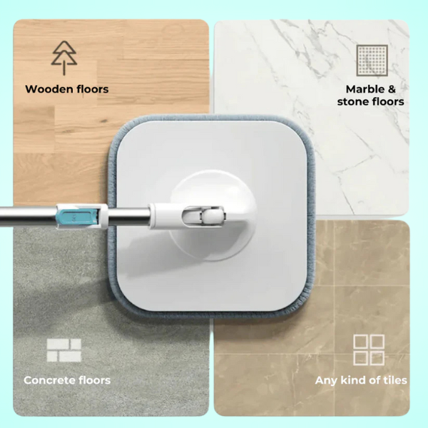 EasySpin™ Mop | Revolutionize Your Home Floors 🔄 - Inventifyco